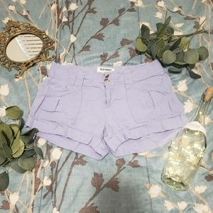 Old Navy Lavender Linen Shorts (4)